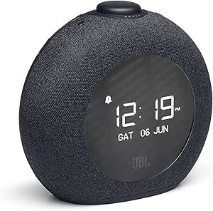 JBL Horizon 2 DAB Hotel Bluetooth Clock Radio Speaker with DAB/DAB+/FM - Black