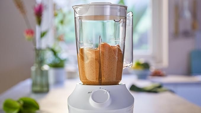 philips blender 450w, plastic, 1l capacity, 4 star blade mill included, problend system for crushing ice, white hr2041/16 2 year warranty philips blender 450w, plastic, 1l capacity, 4 star blade mill included, problend system for crushing ice, white hr2041/16 2 year warranty