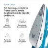braun freestyle 3 steam iron with 3d freeglide technology, super ceramic sole, auto shut off, 270ml tank, 2400w fi 3144, blue 2 years warranty raya