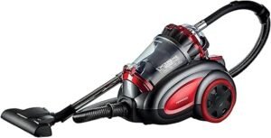 Kenwood Extreme Cyclon Vacuum Cleaner 3.5L 2200W Red Grey - VBP80  2 years warranty raya
